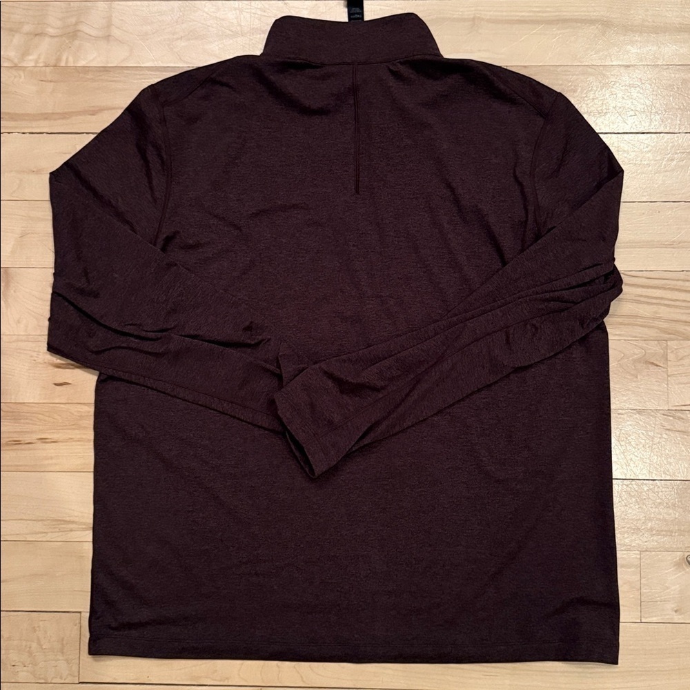 Men's Lululemon Jersey Soft Quarter Zip Sweater - Picture 3 of 3